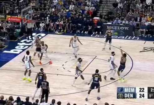 乐鱼线上服务-默里弧顶三分一箭穿心再中，个人首节已砍下11分